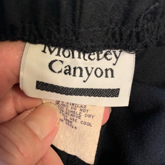 Vintage 80s stir up pull on black pants - Picture 4 of 7